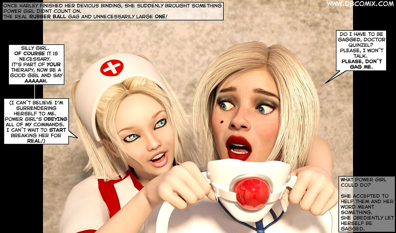 New Arkham For Superheroines 1 - Humiliation and Degradation of Power Girl - part 2