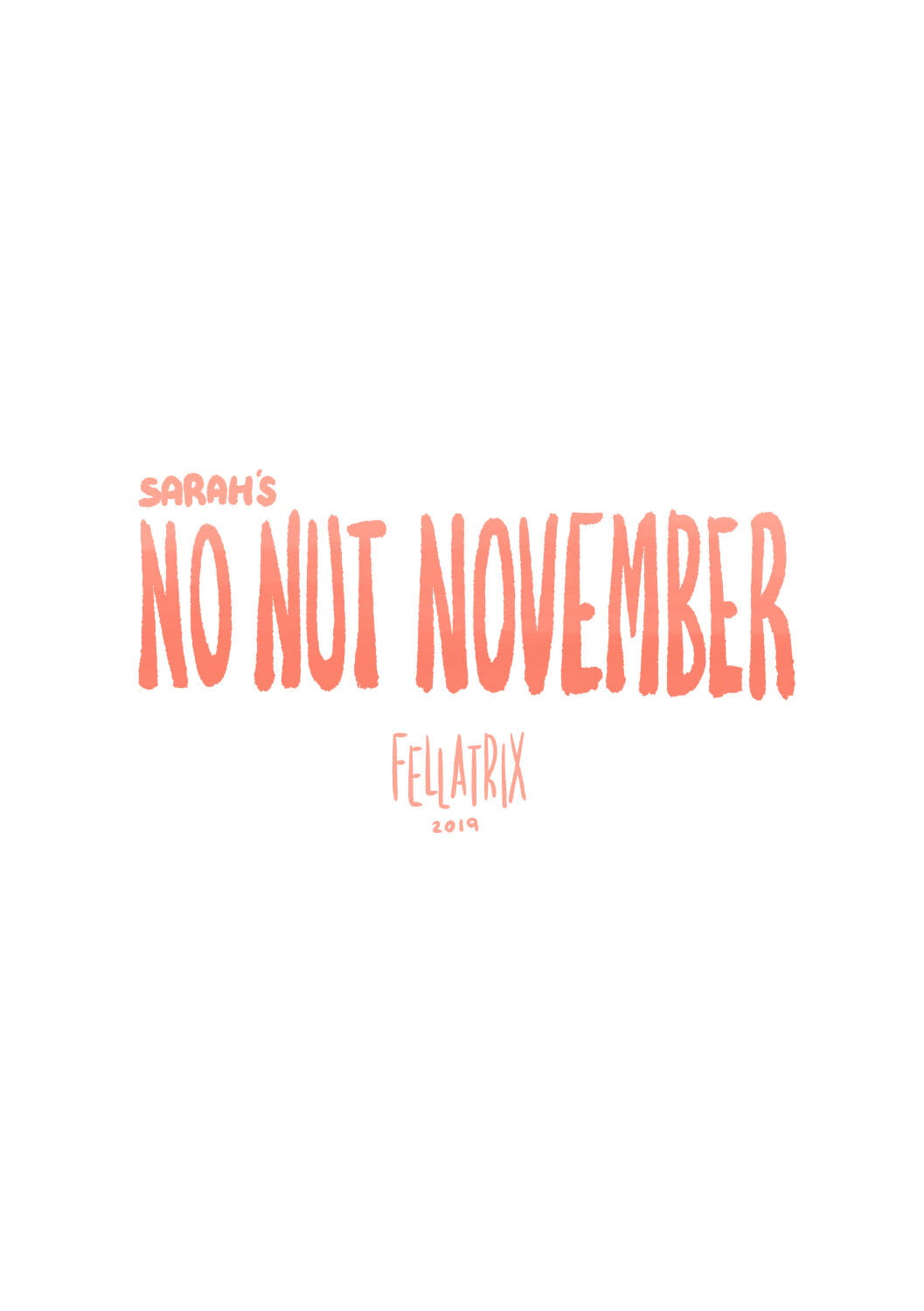 Sarahs No Nut November