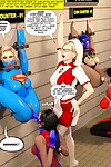 DBComix New Arkham for Superheroines 6 - Cum Tournament - part 3